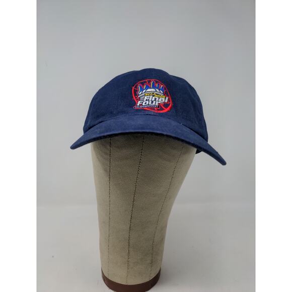 Vintage Nike NCAA Final Four 2000 Y2K Indianapolis Slideback Hat Blue OSFA - Picture 3 of 11